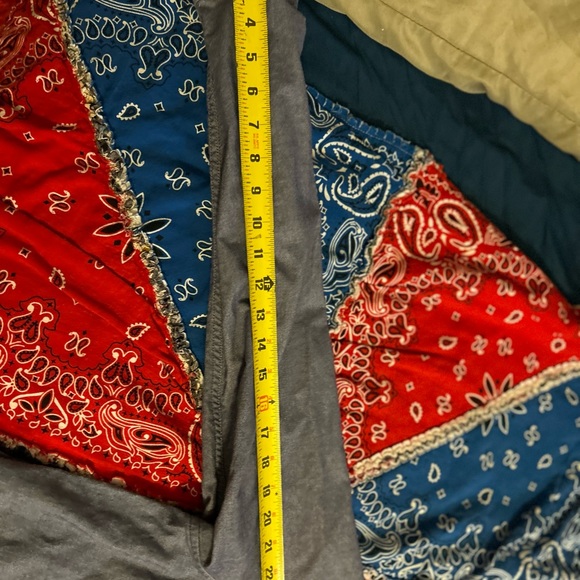 Adidas long sleeve button down shirt blue, only worn once - Picture 5 of 7